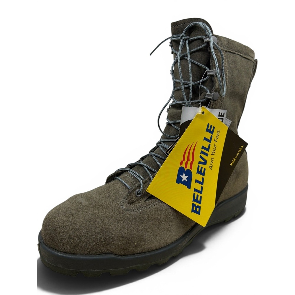 Belleville 675ST Boots Mens 14R Sage Green New‎ Steel Toe Cold Weather GORE-TEX